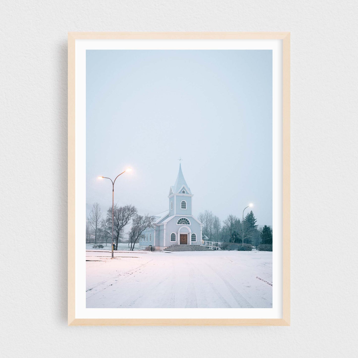 The Blue Church of Seyðisfjörður