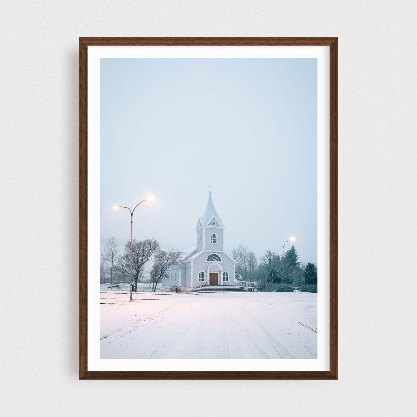 The Blue Church of Seyðisfjörður