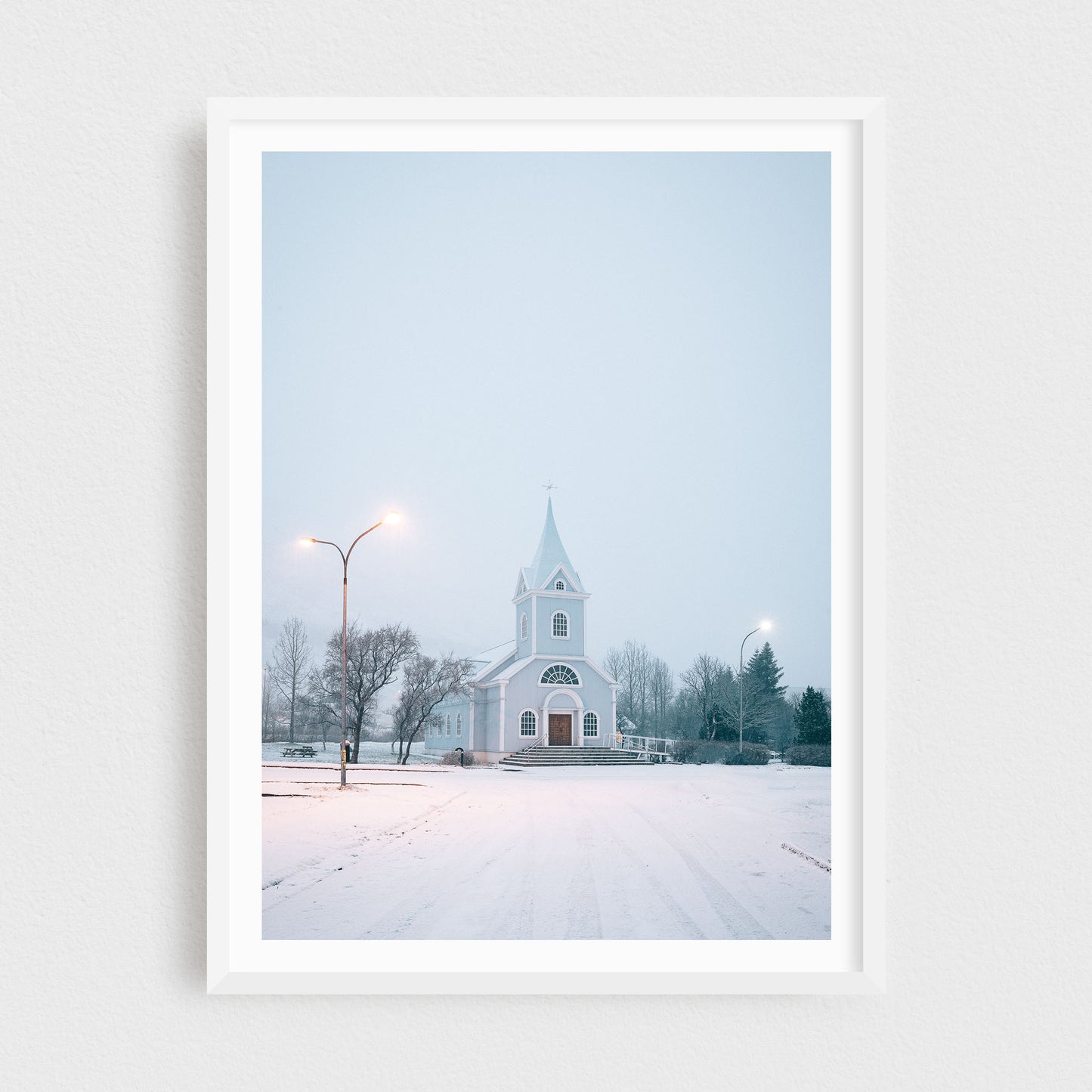 The Blue Church of Seyðisfjörður
