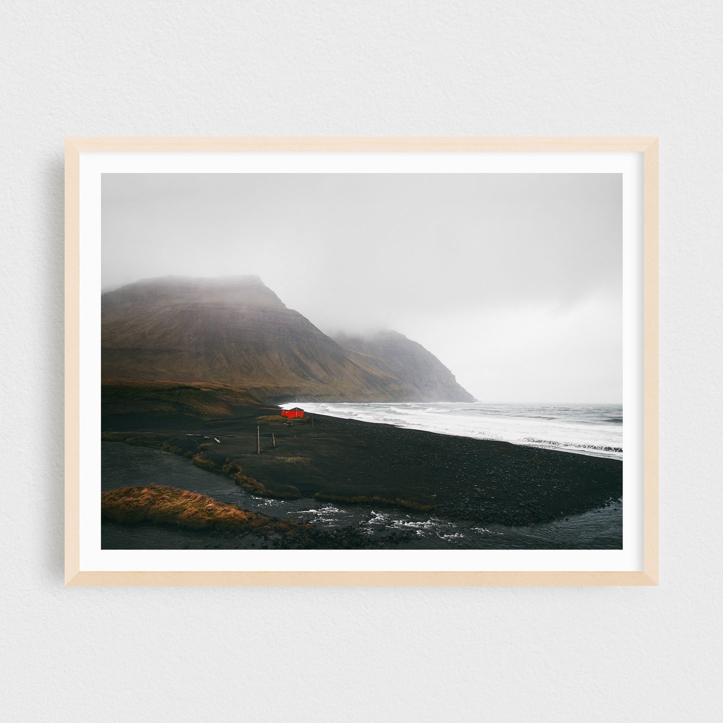 The Red Cabin — Skálavík