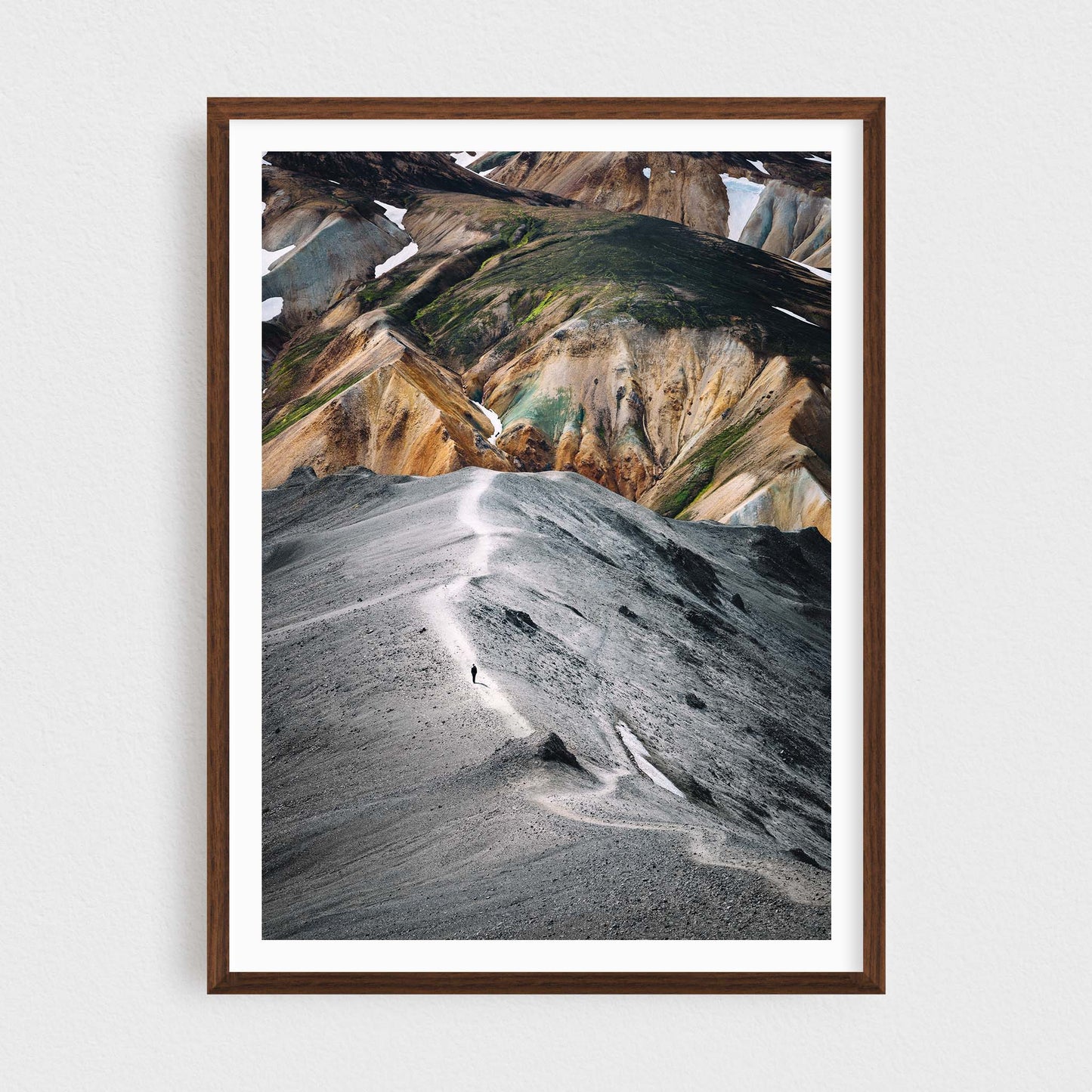 The Lonely Wanderer — Landmannalaugar