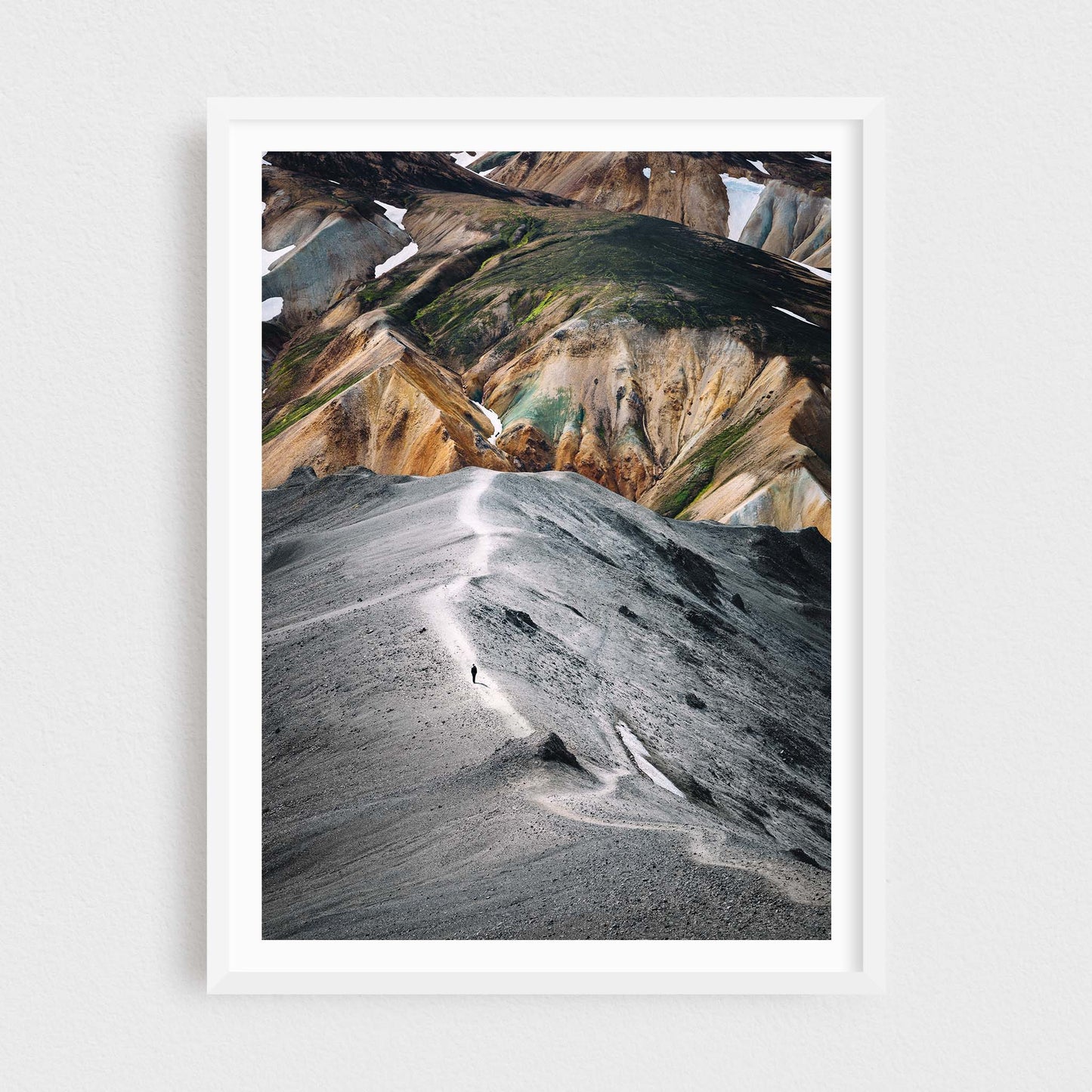 The Lonely Wanderer — Landmannalaugar