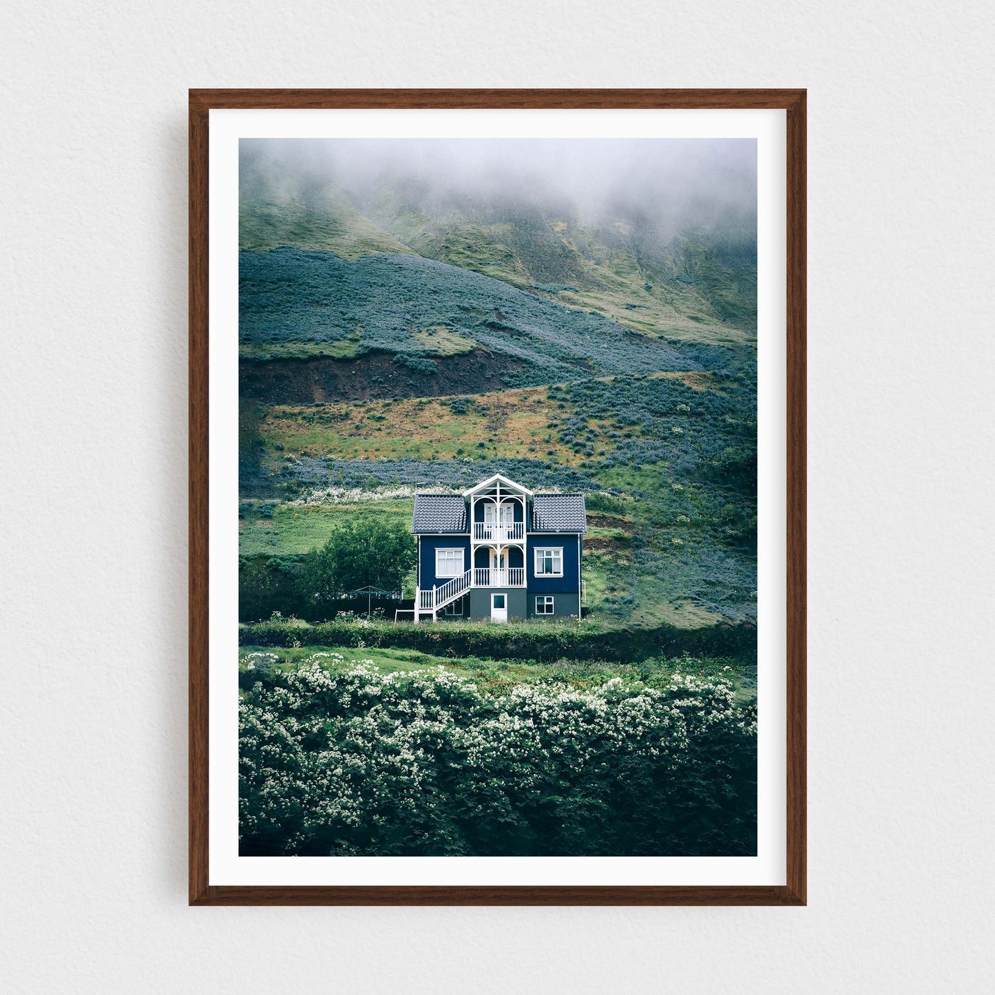 The Blue House of Siglufjörður