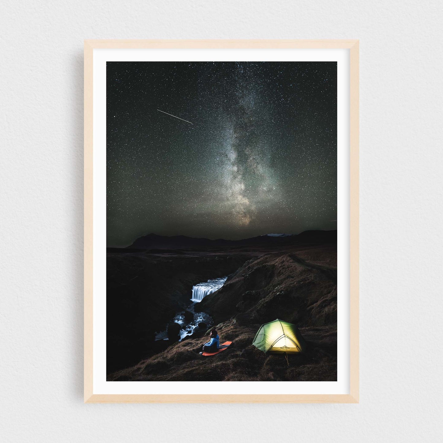 Under The Milky Way in Iceland