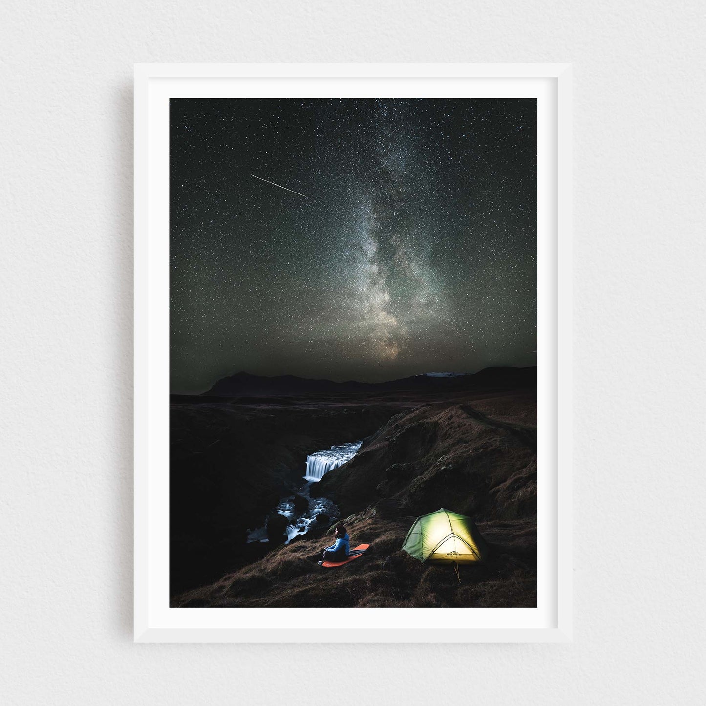 Under The Milky Way in Iceland