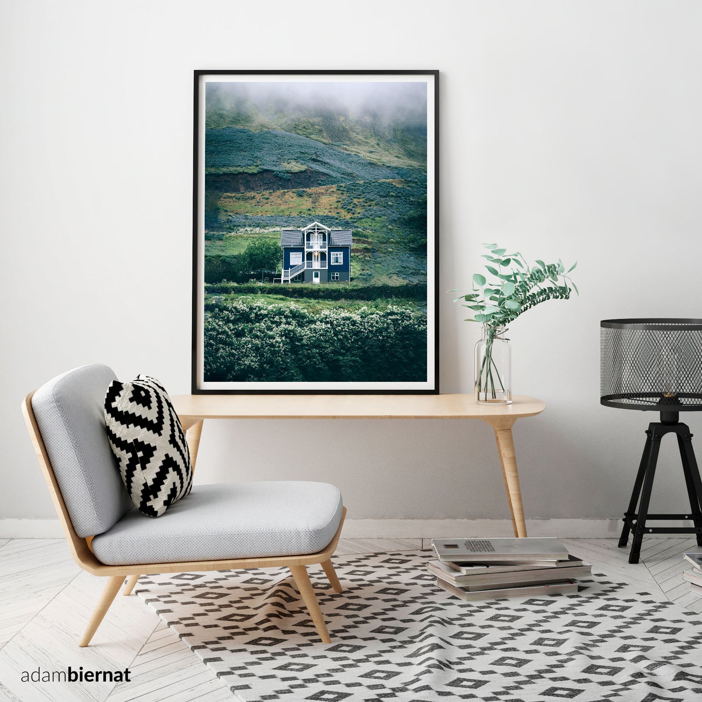 Green Wall Art Print - Nordic House