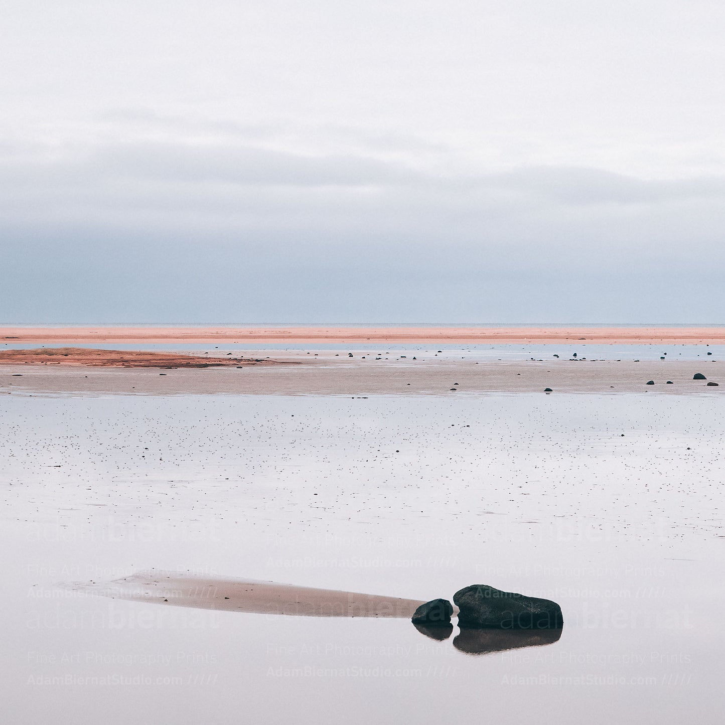 Minimalist Fine Art Photography Print - Westfjords Raudisandur in Iceland