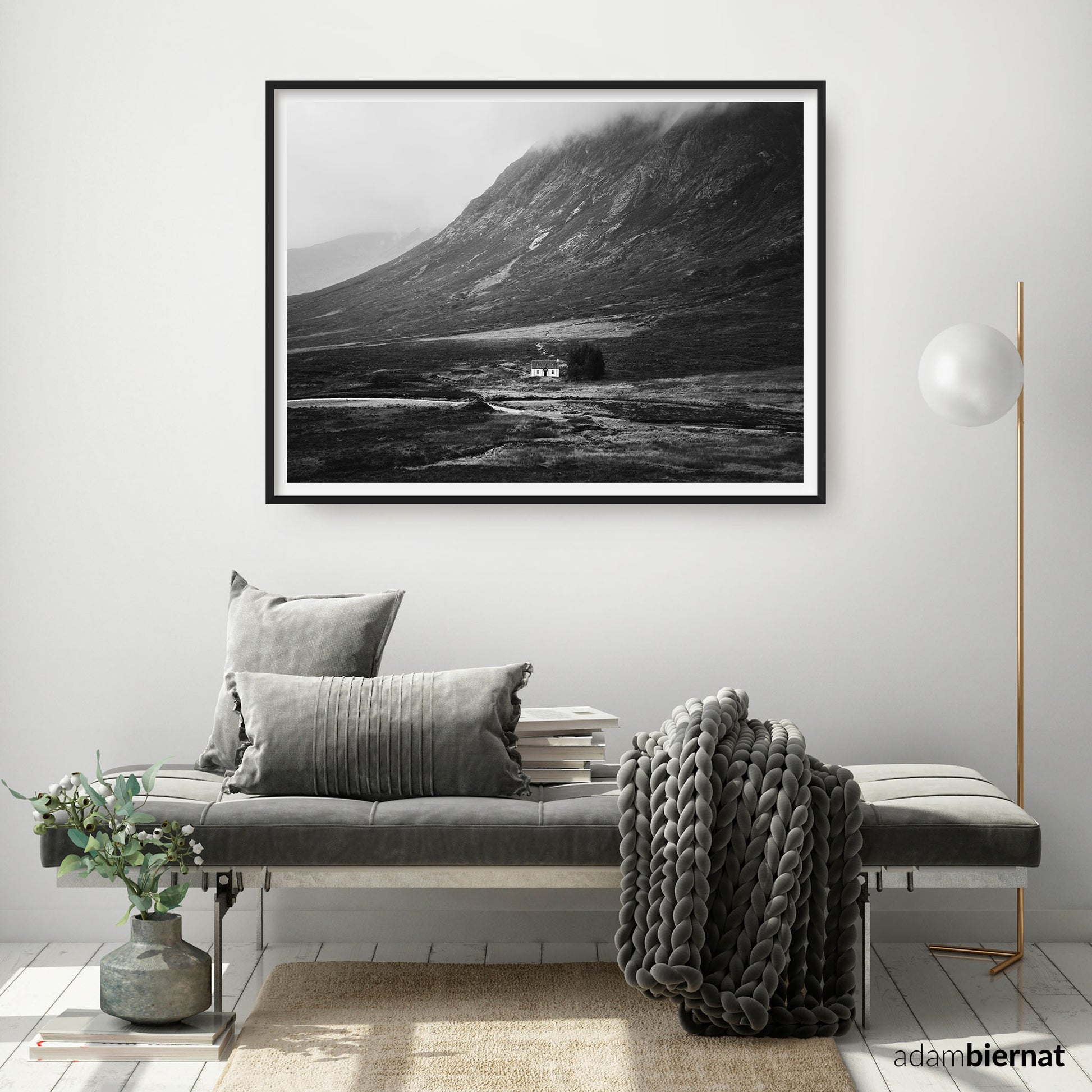 Wee White Cottage - Scotland Photography Print