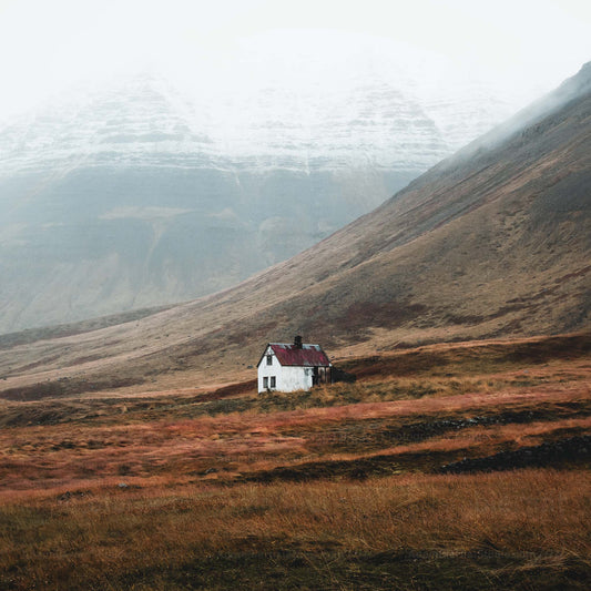 Lonely House in the Westfjords