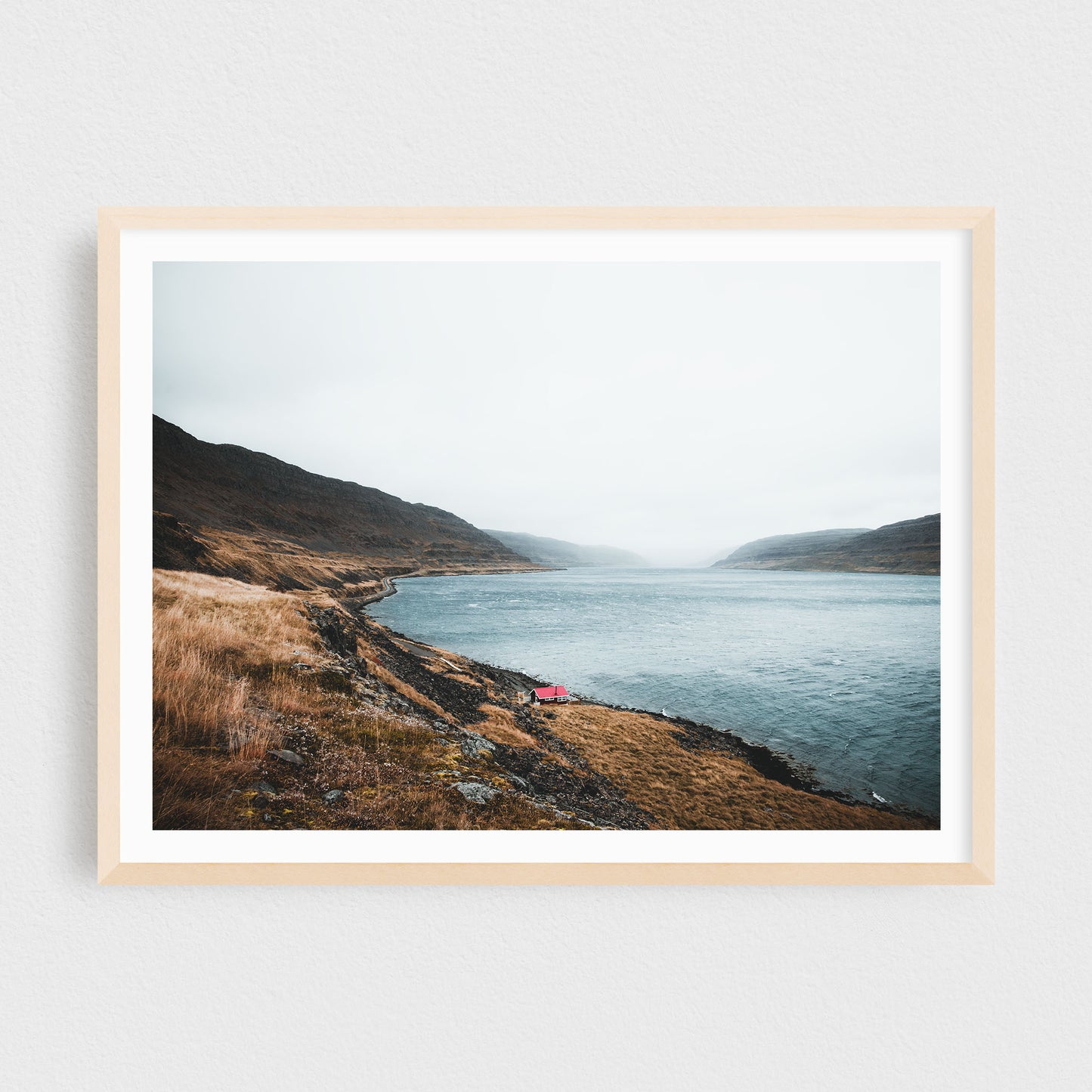 Red Cabin in the Westfjords