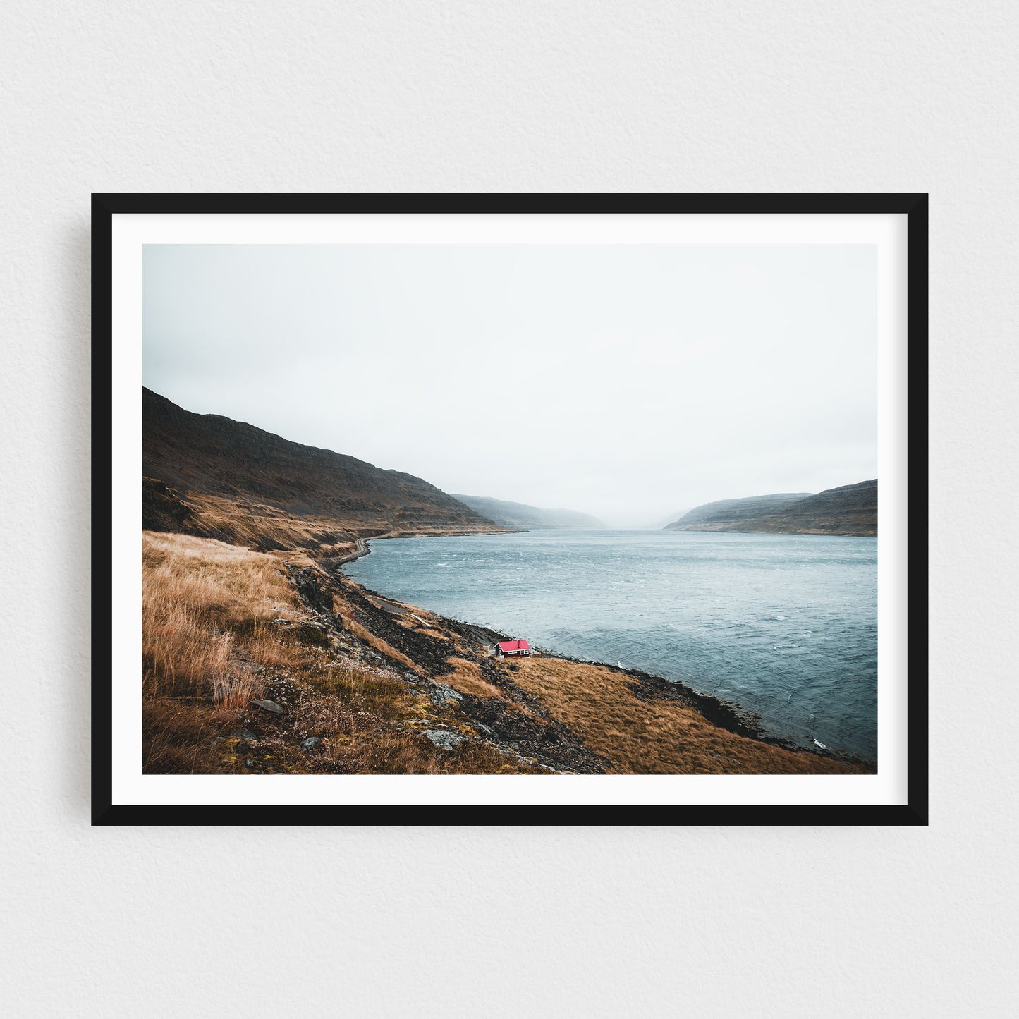 Red Cabin in the Westfjords