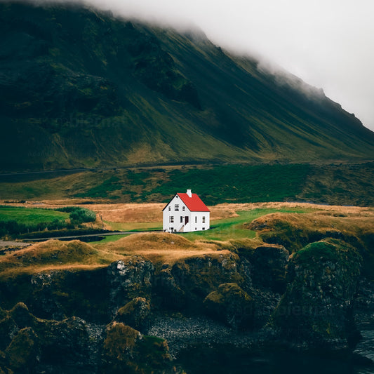 The Lonely House of Arnarstapi