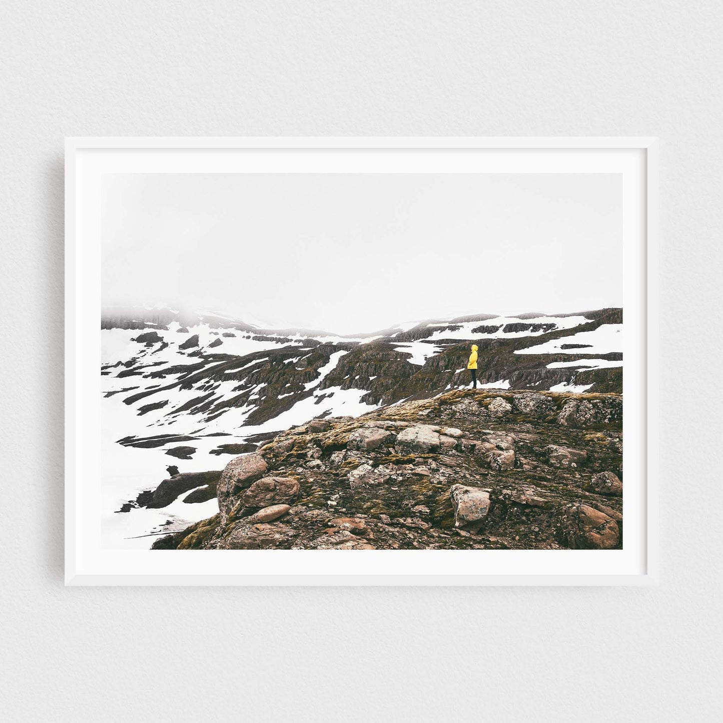 Lonely Hiker by Mjóifjörður