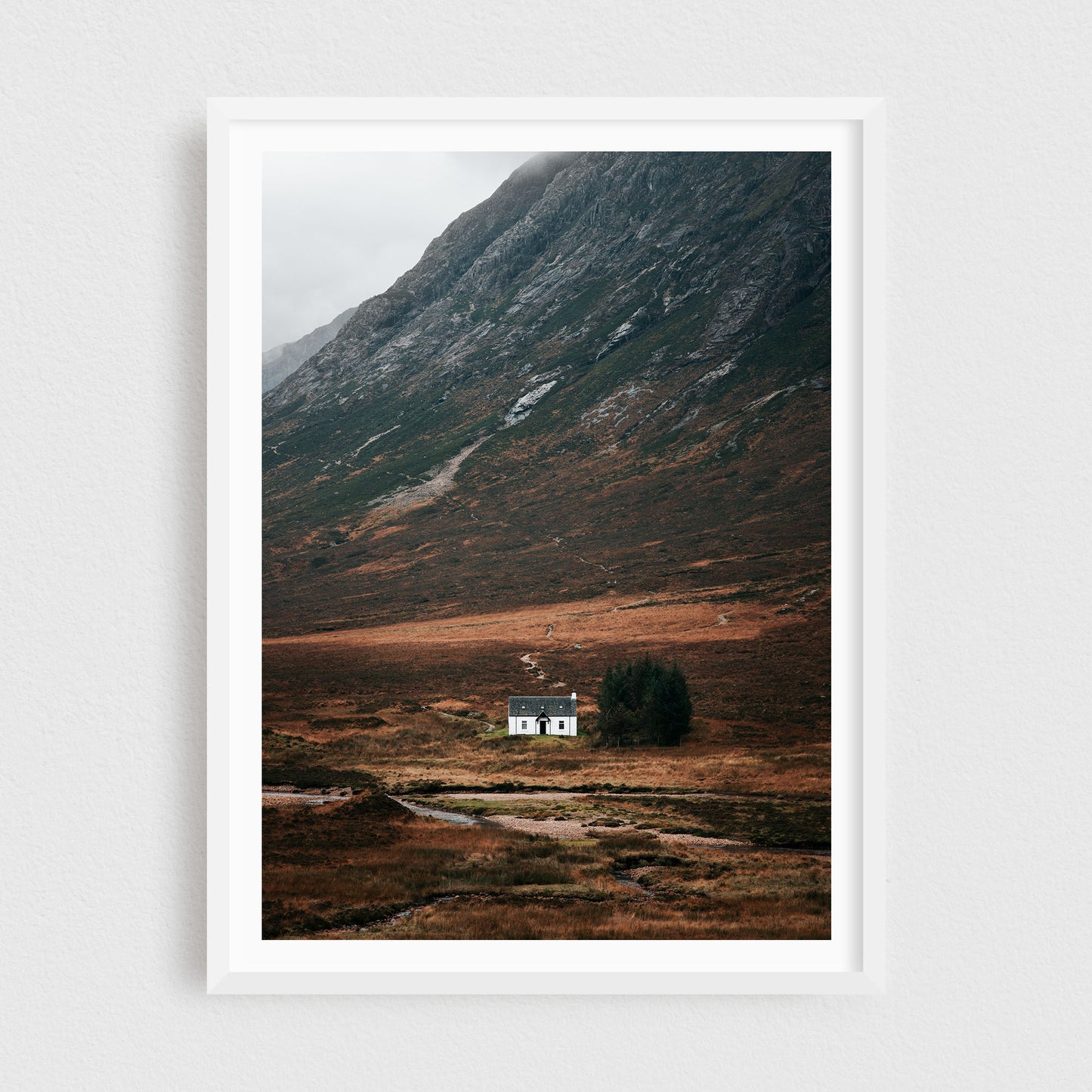 The Lonely White Cottage of Glencoe